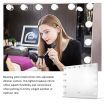 Frameless Lighted Flawless Makeup Hollywood Mirror For Grooming/Dressing  Bright Adjusttable