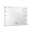 Hollywood 14 Led Light Dressing Vanity Mirror W/5X Magnify Mirror For Flawless Makeup