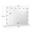 Hollywood 14 Led Light Dressing Vanity Mirror W/5X Magnify Mirror For Flawless Makeup