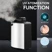 Portable Home Steam Sauna Spa Set W/3L Uv Automized Sterilization Steam Pot, 9 Temp Control+Chair