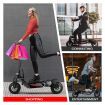 Different Terrain Suitable 500W Electric Scooter Max 25Km/H Safty 2 Front Shock Suspension Foldable