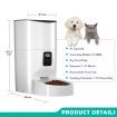 9L Wifi App Remote Control Automatic Pet Feeder Dog Cat Food Dispenser W/Voice Recorder 10 Meals/Day