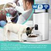 9L Wifi App Remote Control Automatic Pet Feeder Dog Cat Food Dispenser W/Voice Recorder 10 Meals/Day