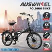 250W Electric Bike 10 Sec Foldable Ebike W/Powerful 9Ah Battery Up To 40Km Range Per Charge 7 Speed