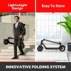 320W Folding & Light Motorized Electric E Scooter W/Shock-Absorp Tyre,App Control,25Km Range/Charge