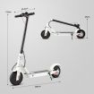 320W Folding & Light Motorized Electric E Scooter W/Shock-Absorp Tyre,App Control,25Km Range/Charge