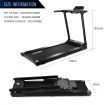 1.85Hp 420Mm Belt Foldable Treadmill Home Gym Running Machine 1-12Km/H Speed Range