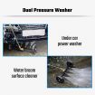 4000 Psi 2 In 1 Pressure Washer-Under Carriage Washer/Water Broom Surface Cleaner W/Extented Wand