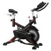 Belt Driven Quiet&Smooth Run Exercise Bike Indoor Cycling W/Adjustable Resistance,Anti Shock System