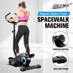 Portable Elliptical Cross Trainer Walker Magnetic Spacewalk Keep Fit Machine W/Tension Control