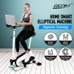 Sit / Stand Magnetic Cross Trainer Elliptical Machine Knee Protecting Design