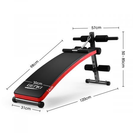 Giveyo Hydraulic Rowing Machine Foldable Beauty Waist Supine Board Sit Up Bench Push Ups Fitness Equipment Padded Seat for Home Use 