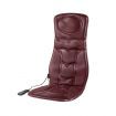 10 Motor Vibrating Heated Massage Cushion Seat Pad Pulsate,Tap,Roll,Knead Home Car Full Body Relax