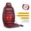 10 Motor Vibrating Heated Massage Cushion Seat Pad Pulsate,Tap,Roll,Knead Home Car Full Body Relax