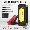 Quick Charging 2000A Jump Starter Car Battery Charger W/C,Usb,Dc Ports For Car Boat Motor Phone Etc.