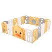 Diy Shape 18 Panel Kids Playpen Enclosure Safe Pet Fence Eco Friendly Foldable Space Saving