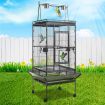 173Cm Wheeled  Large Bird Cage W/2 Perch,4 Feeder,Pull Out Tray Easily Clean For Parrots,Budgies