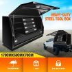 Waterproof Anti Rust Ute Tool Box Trailer Drawer Truck Shelf W/Safe Dual T Lock,Extra Forklift Slots