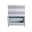 Wild Birds Proof 15Kg Capacity Auto Chicken Feeder Galvanised Steel Wall Mounted Keep Food Safe&Dry