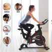 Belt Driven Quiet&Smooth Run Exercise Bike Indoor Cycling W/Adjustable Resistance,4 Riding Modes