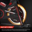 Belt Driven Quiet&Smooth Run Exercise Bike Indoor Cycling W/Adjustable Resistance,4 Riding Modes