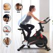 Belt Driven Quiet Exercise Bike Home Gym Spin Cycling Training W/Off Road,Flat,Stand Up,Climb Modes