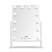 3 Light 12 Bulds Desktop Makeup Vanity Mirror W/Bluetooth Enjoy Music Give Call While Doing Makeup