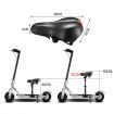 Xiaomi/Segway Electric Scooer Saddle Seat Well Padded Shock Absorption Design Height Adjustable