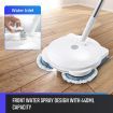 Dry Mop+Wet Wipe+Polish+Wax 4In1 Wireless Electric Floor Cleaner For Wood,Stone,Marble,Tile Floor