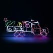 Christmas Gifts Cart Motif LED 22m Rope Light Fairy Home Outdoor Display Decoration