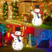 LED Snowman Outdoor Christmas Light Xmas Fairy Decoration 180cm Tall