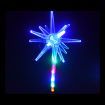 10Pcs Multicolour LED Christmas Pathway Lights Poles Xmas Outdoor Garden Decoration