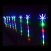 10Pcs Multicolour LED Christmas Pathway Lights Poles Xmas Outdoor Garden Decoration