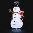 180CM 3D Christmas Snowman 200 LED Light Outdoor Xmas Decorations Ornaments