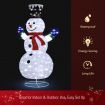 3D Christmas Snowman Light Xmas LED Lighted Holiday Ornaments Outdoor Decorations 180CM