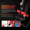 Foldable Inversion Gravity Table 180° Angle Adjustable W/Safe Heavy-Duty Frame Portable Home Gym