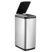 50L Kitchen Touchless Infrared Motion Sensor Bin Anti Rust Good Sealing No Smell Easy To Clean