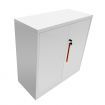 Safe Steel Locker File Storage Cabinet W/Adjustable Shelves Anti Scratch Large Capacity-40X90X90Cm