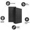 12-Door Big Capacity Safe Steel Locker Storage Cabinet W/Lable Slot For School Lab Gym Garage