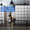 18-Door Anti Scratch Safe Steel Locker Storage Cabinet W/Lable Slot For School Lab Gym Garage