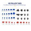 Pro Pdr 113 Pcs Paintless Dent Removal Puller Tool Car Damage Repair Kit Money Saving