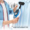 Only 30S Heat-Time Steam Mop Cleaner W/Multi Nozzles Effectively Kill Bed Bugs,Dust Mites Germs