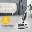 Effectively Sterilise Bacteria/Mites Steam Mop Cleaner W/Multi Nozzles For Floor,Carpet,Glass,Cloth