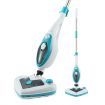 Effectively Sterilise Bacteria/Mite Steam Mop Cleaner W/Multi Nozzles For Floor,Carpet,Glass,Cloth