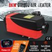 Instant Heat 12V 8Kw Vehicle Disel Air Heater For Van,Rv,Truck,Boat 30M Remote Control Energy Saving