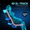 4D Deluxe Electric Massage Chair 0 Gravity Recliner Full Body Shiatsu,Knead,Flap,Knock,Extrusion