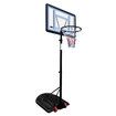 Basketball Hoop Ring Portable Adjustable Stand System Net Backboard Rim Wheels 1.7-2.3m