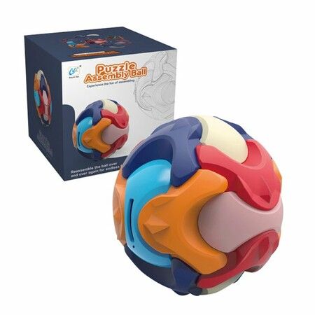 Kids Intelligence Challenging Ball Assembling Piggy Bank Disassembly Matching Colors Game Toy Gift