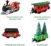 Classic Christmas Holiday Train Set with Lights and Sounds Christmas Train Toy Christmas Decoration Gift