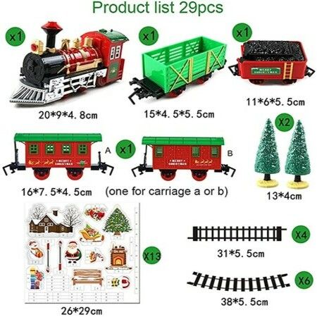 merry moments train set